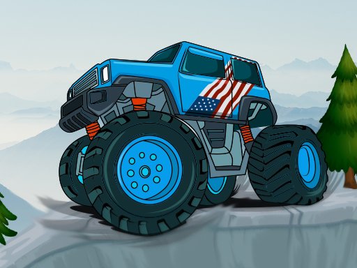 Monster Truck Mountain Climb — Lumba Kereta